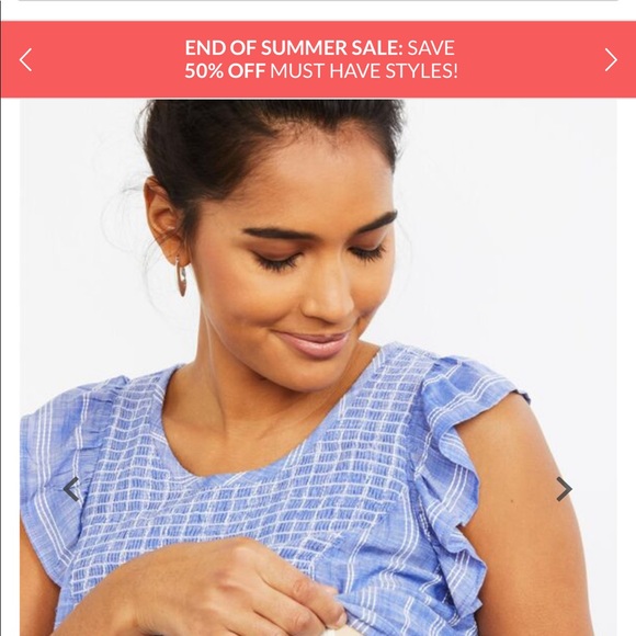 Maternity Nursing Dress - Picture 2 of 5